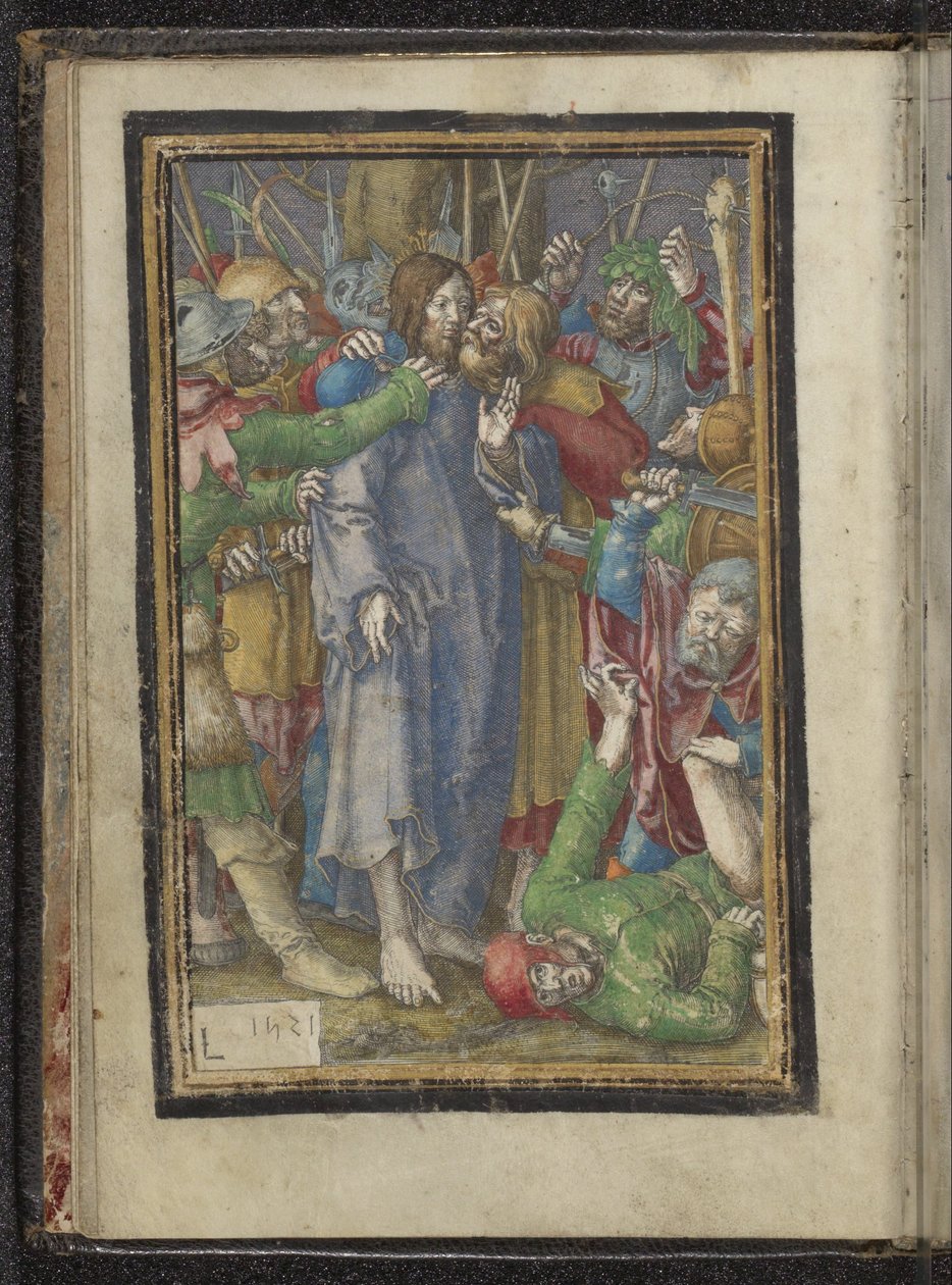 Kristi fångenskap Passion of Christ (serietitel) av Lucas van Leyden