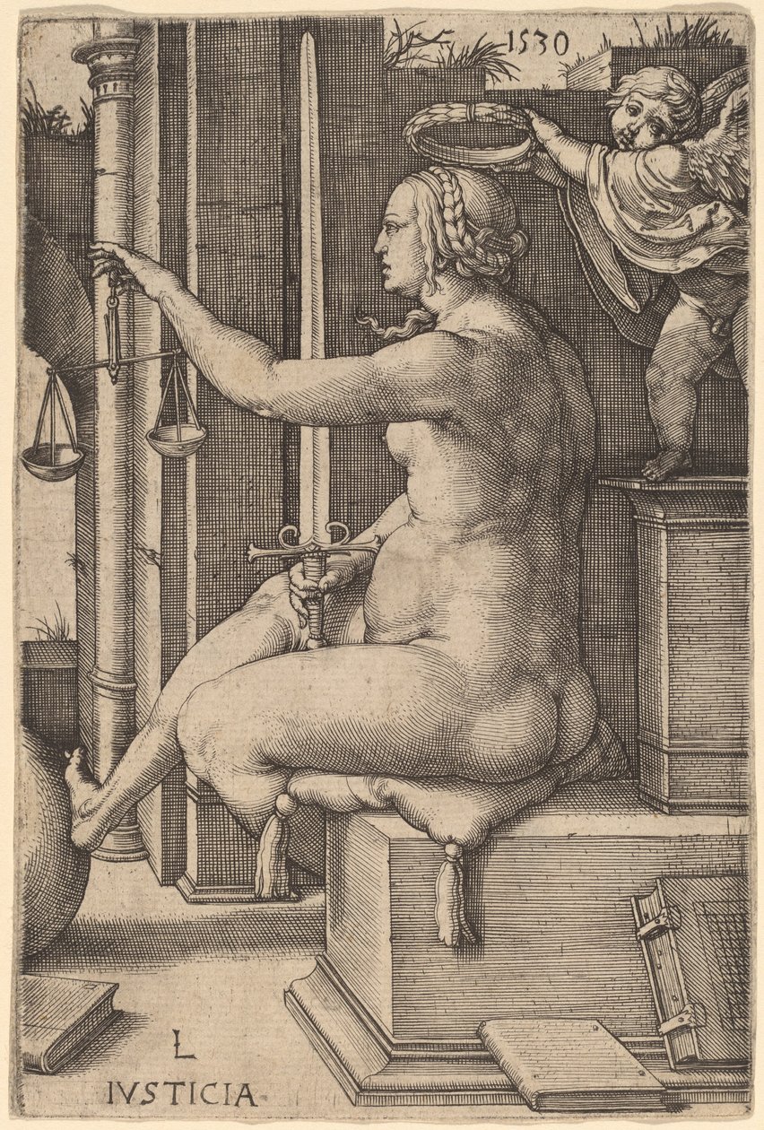 rättvisa av Lucas van Leyden