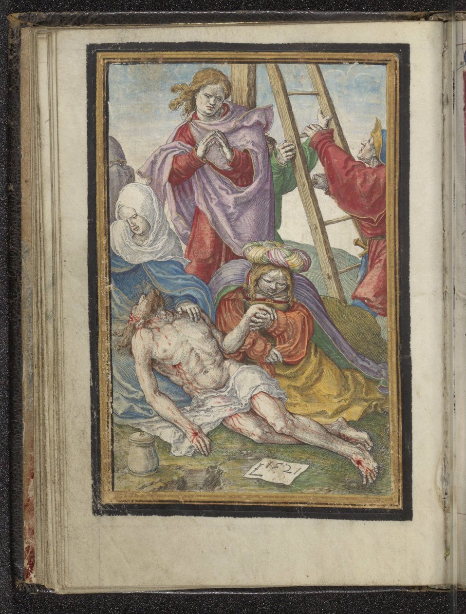 Korstagning Passion of Christ (serietitel) av Lucas van Leyden