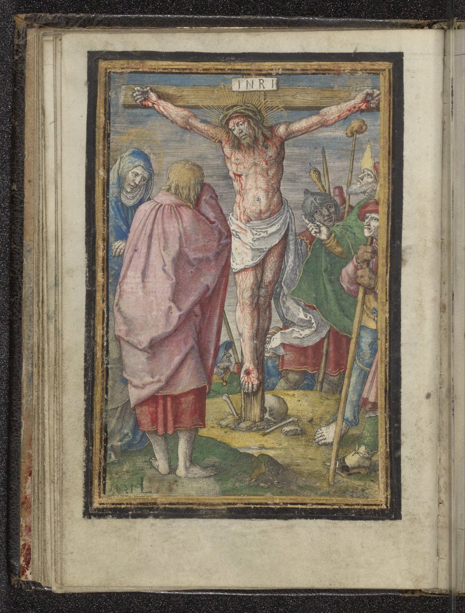 Kristi korsfästelse Passion of Christ (serietitel) av Lucas van Leyden
