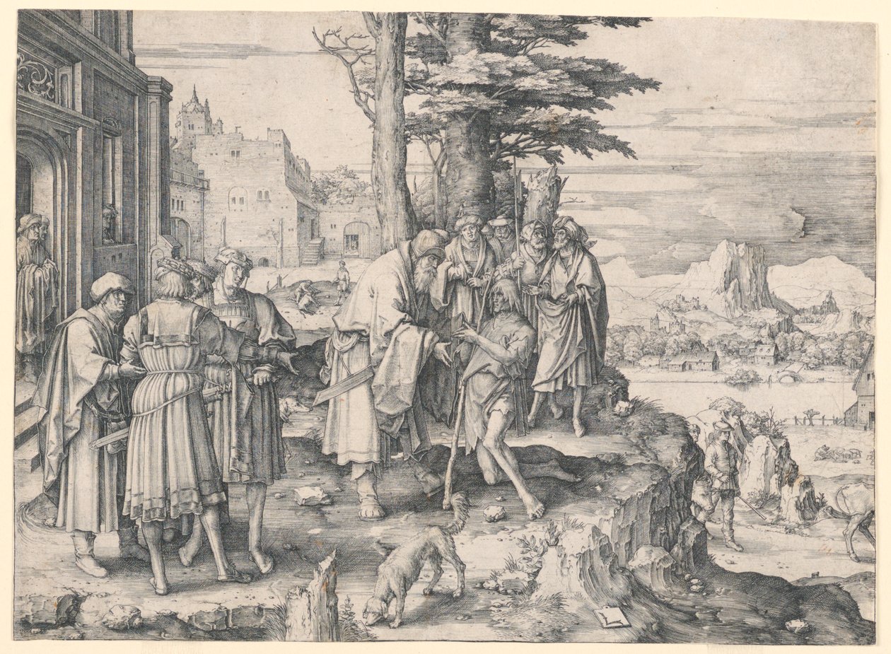 Den förlorade sonens återkomst av Lucas van Leyden