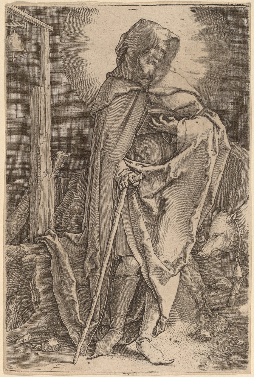 Sankt Antonius av Lucas van Leyden