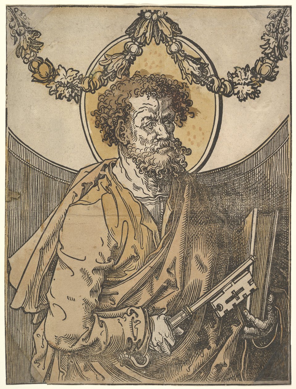 Sankt Petrus av Lucas van Leyden