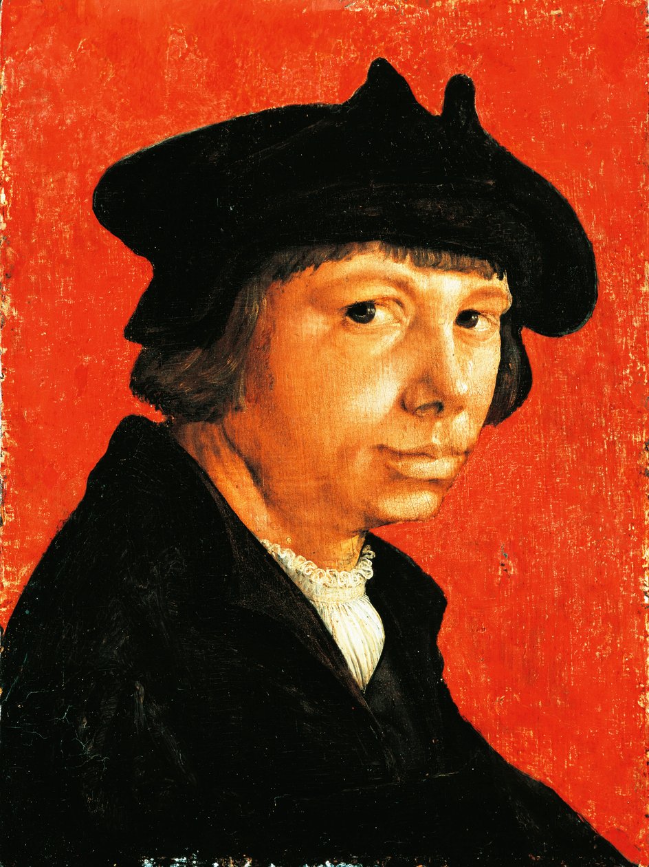 Självporträtt av Lucas van Leyden