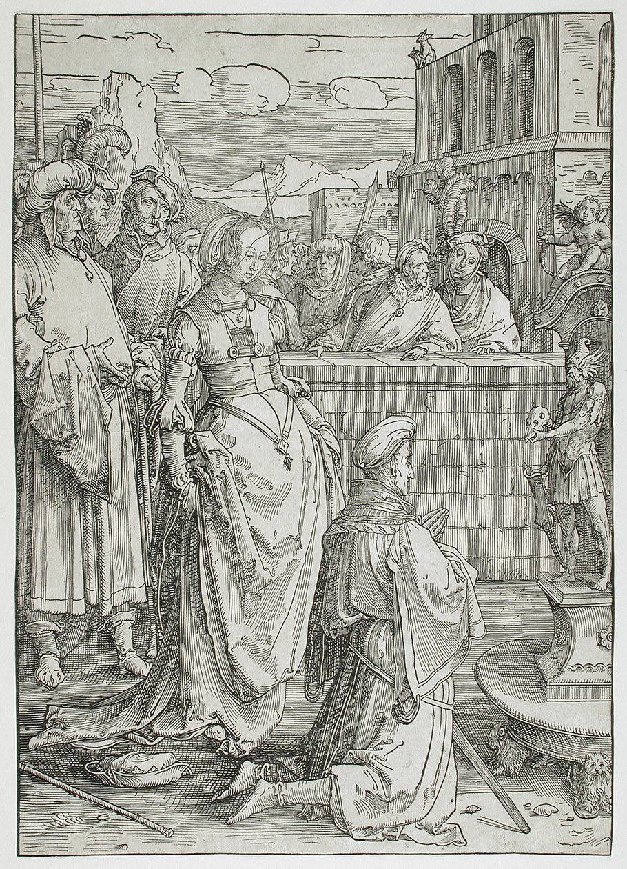 Salomos avgudadyrkan av Lucas van Leyden
