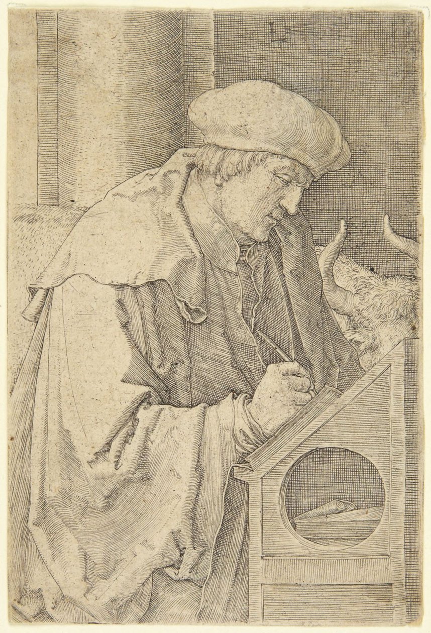Sankt Lukas av Lucas van Leyden