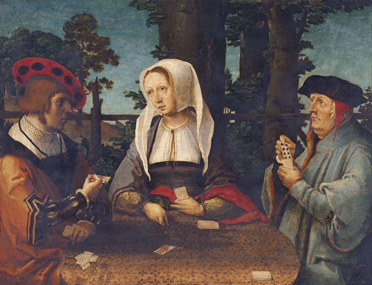 Kortspelarna av Lucas van Leyden