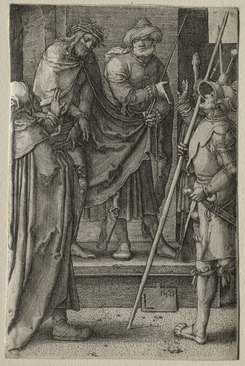 The Passion: Christ Presented to the People, 1521. av Lucas van Leyden