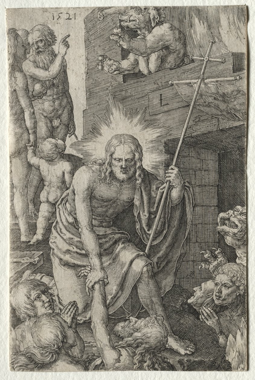 The Passion: Nedstigning i Limbo av Lucas van Leyden