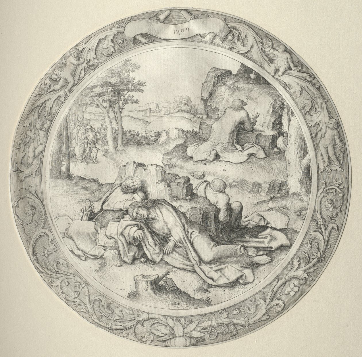 Den runda passionen av Lucas van Leyden