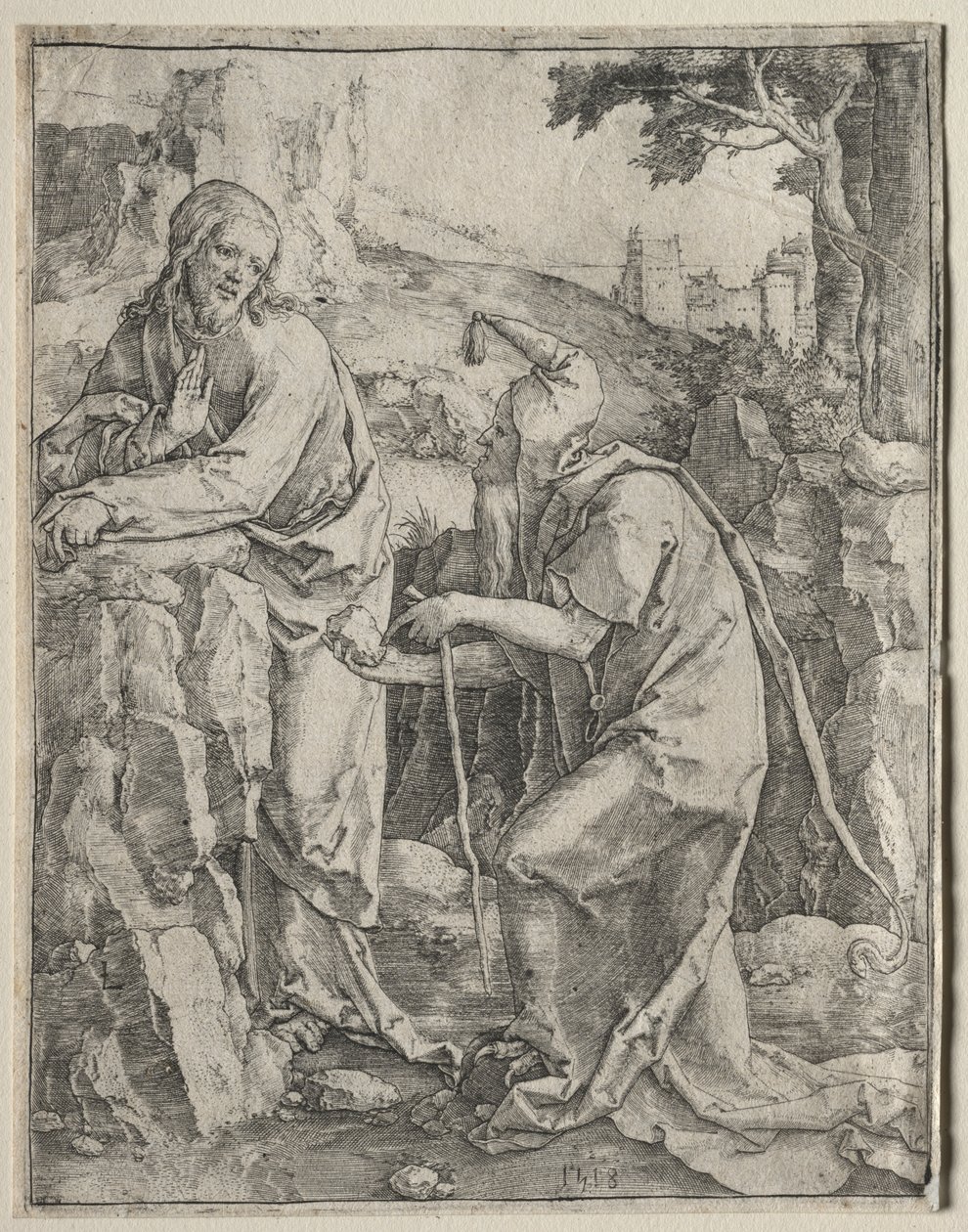 Kristi frestelse av Lucas van Leyden