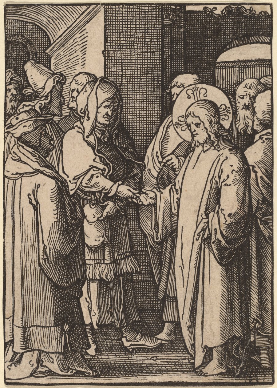 Hyllningspengarna av Lucas van Leyden
