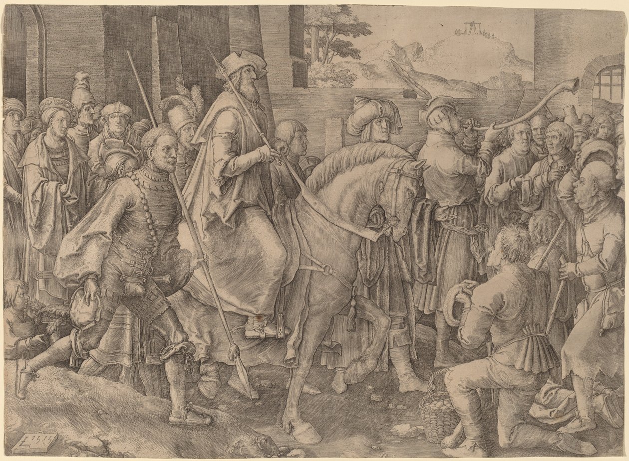 Mordokais triumf av Lucas van Leyden