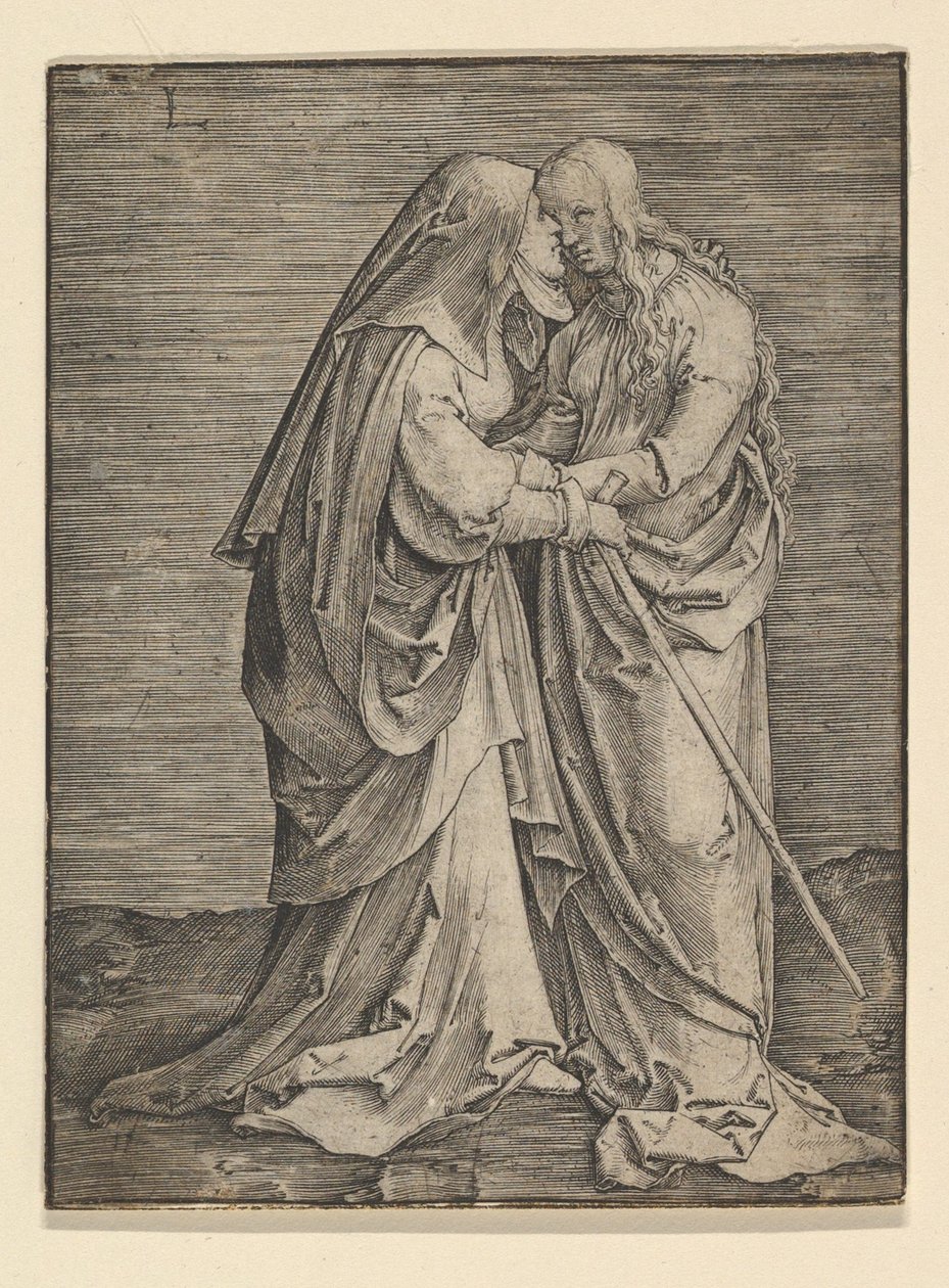 Visitationen, ca. 1516. av Lucas van Leyden
