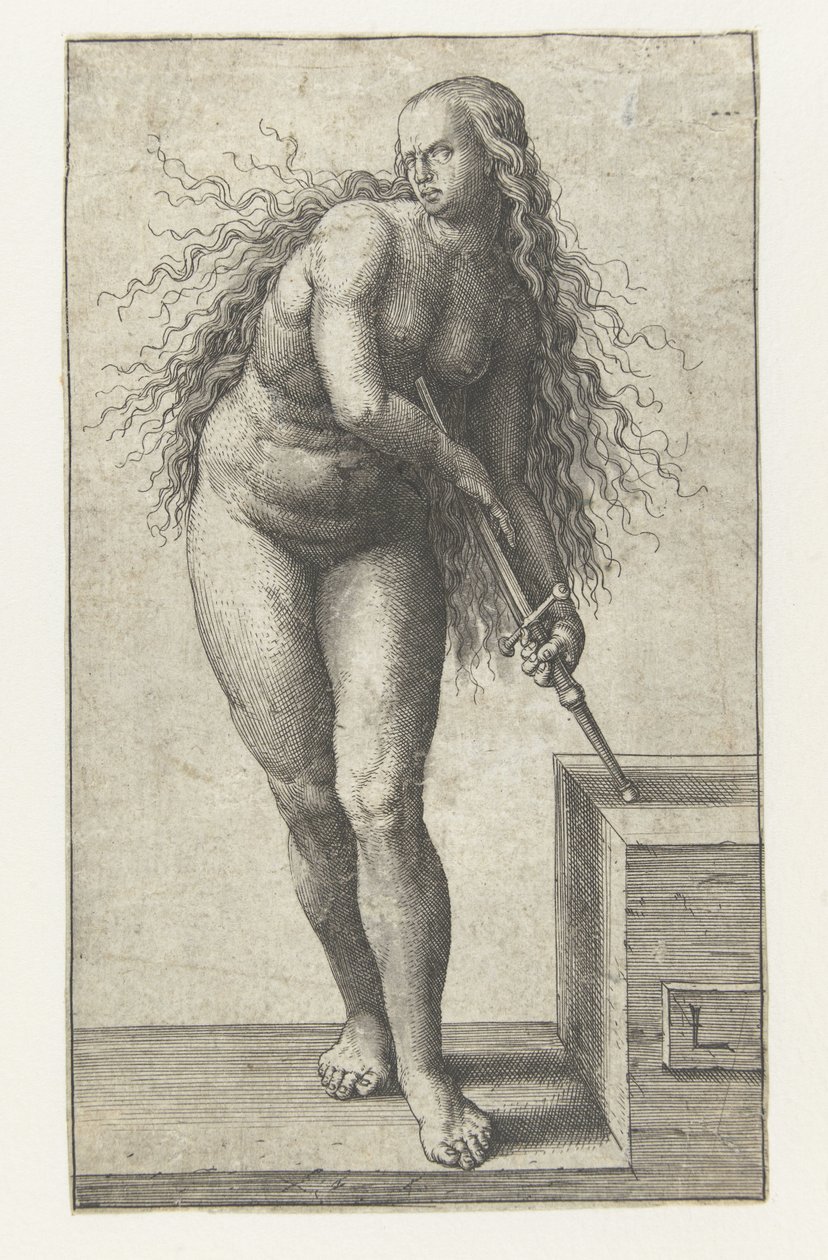 Lucretias självmord av Lucas van Leyden