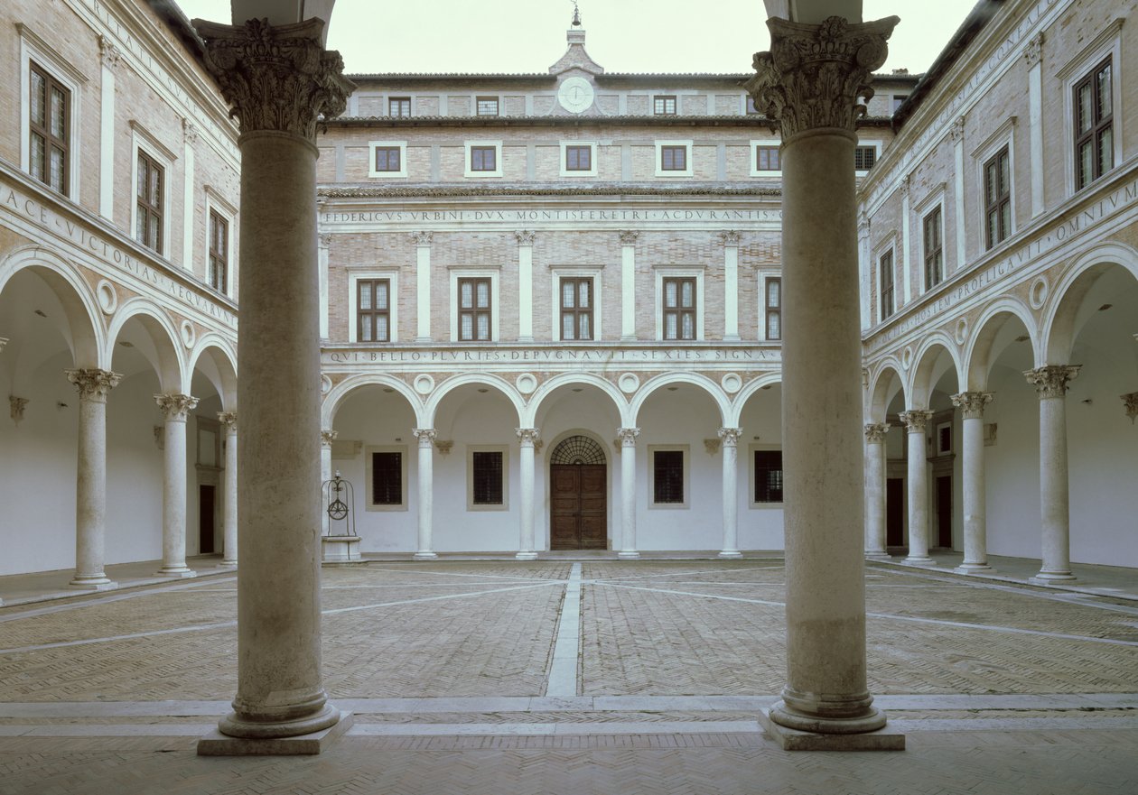 Utsikt över Cortile d