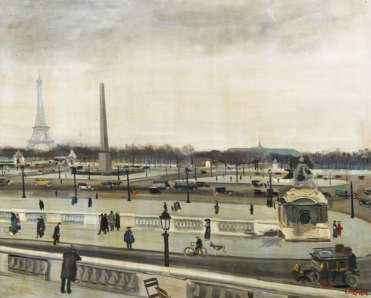 Utan titel (Place de la Concorde) av Lucien Adrion