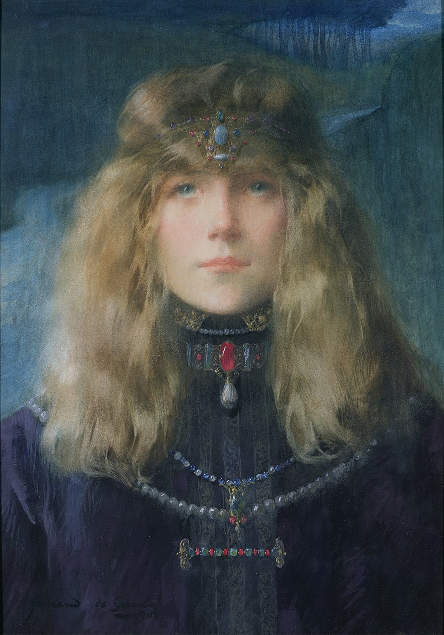 Ung prinsessa av Lucien Guirand de Scevola
