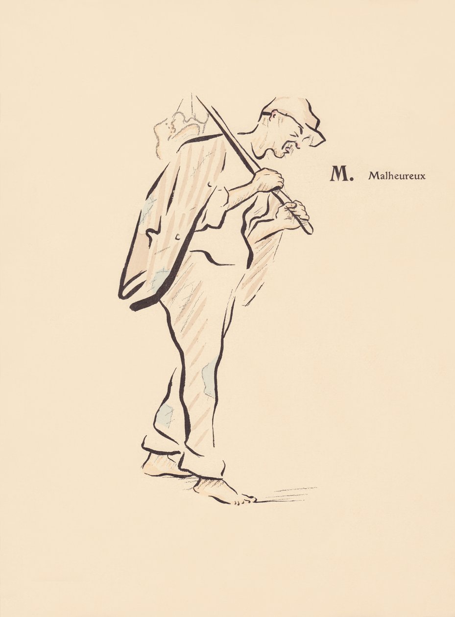 Herr Olycklig av Lucien L. (active 1904) Henreaux