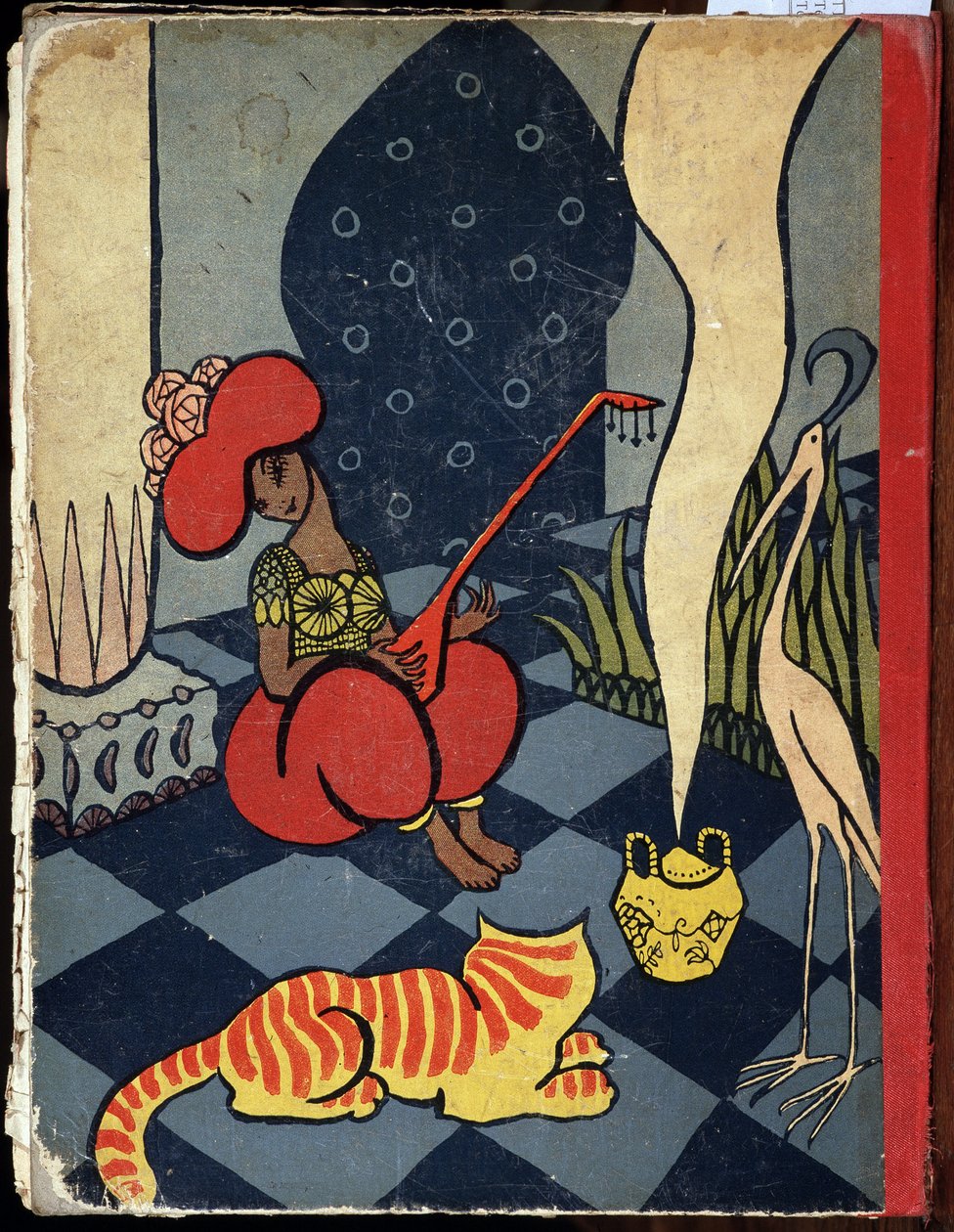 Fjärde omslaget till berättelserna "Tusen och en natt" av Lucien Laforge (1889-1952) av Lucien Laforge