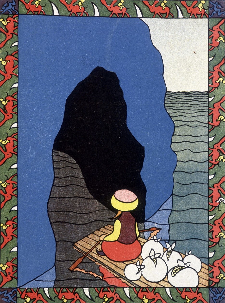 Sinbad (Sindbad) Marin på sin flotte - i 