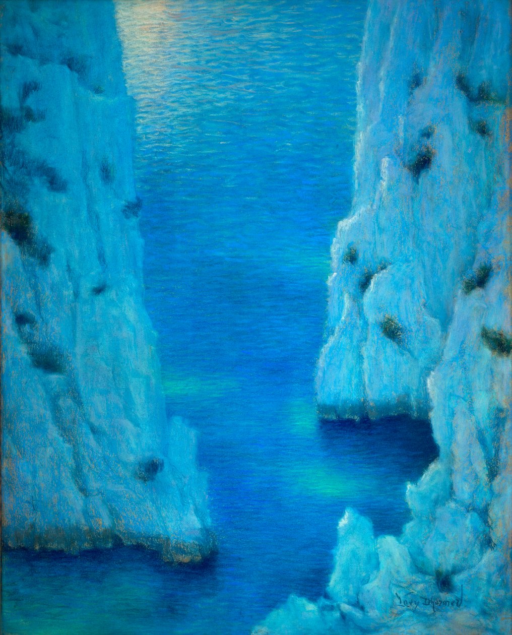 Klippan av Lucien Levy-Dhurmer