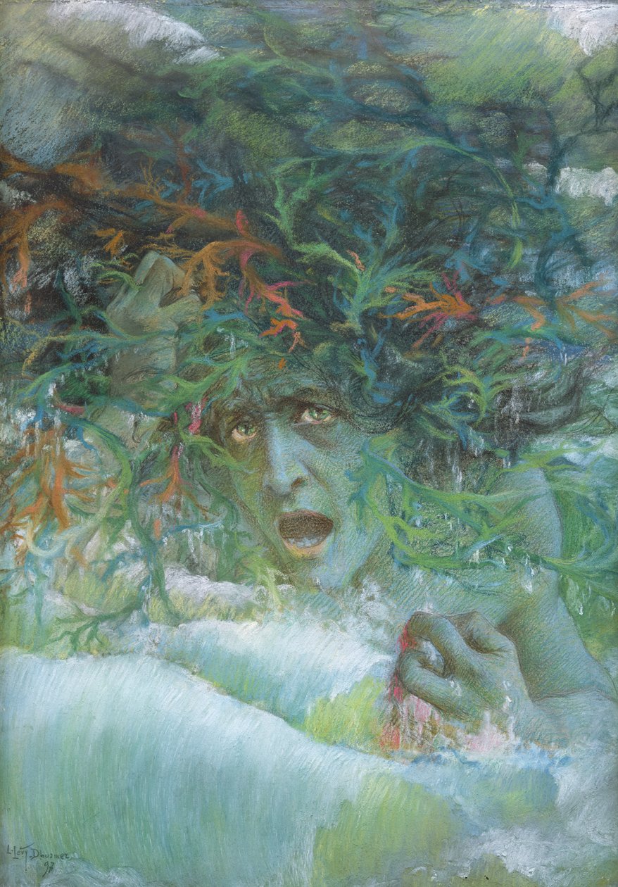Medusa av Lucien Levy Dhurmer