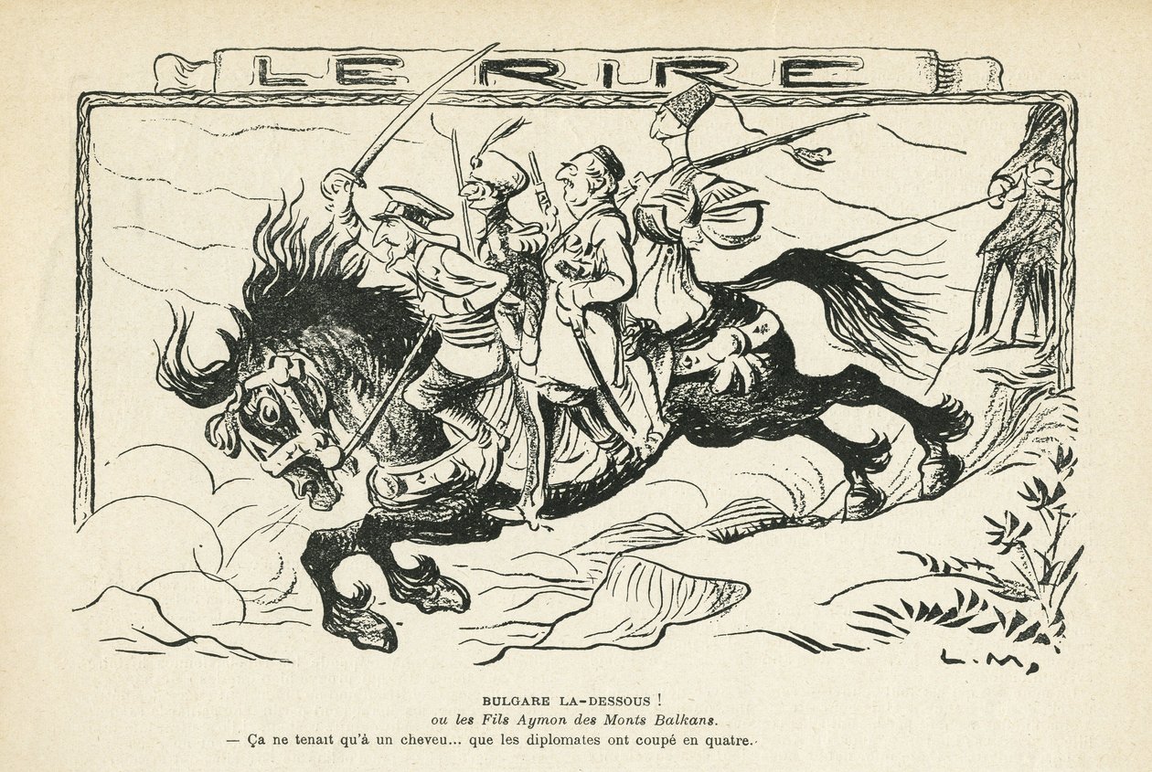 Illustration i Le Rire av Lucien Metivet