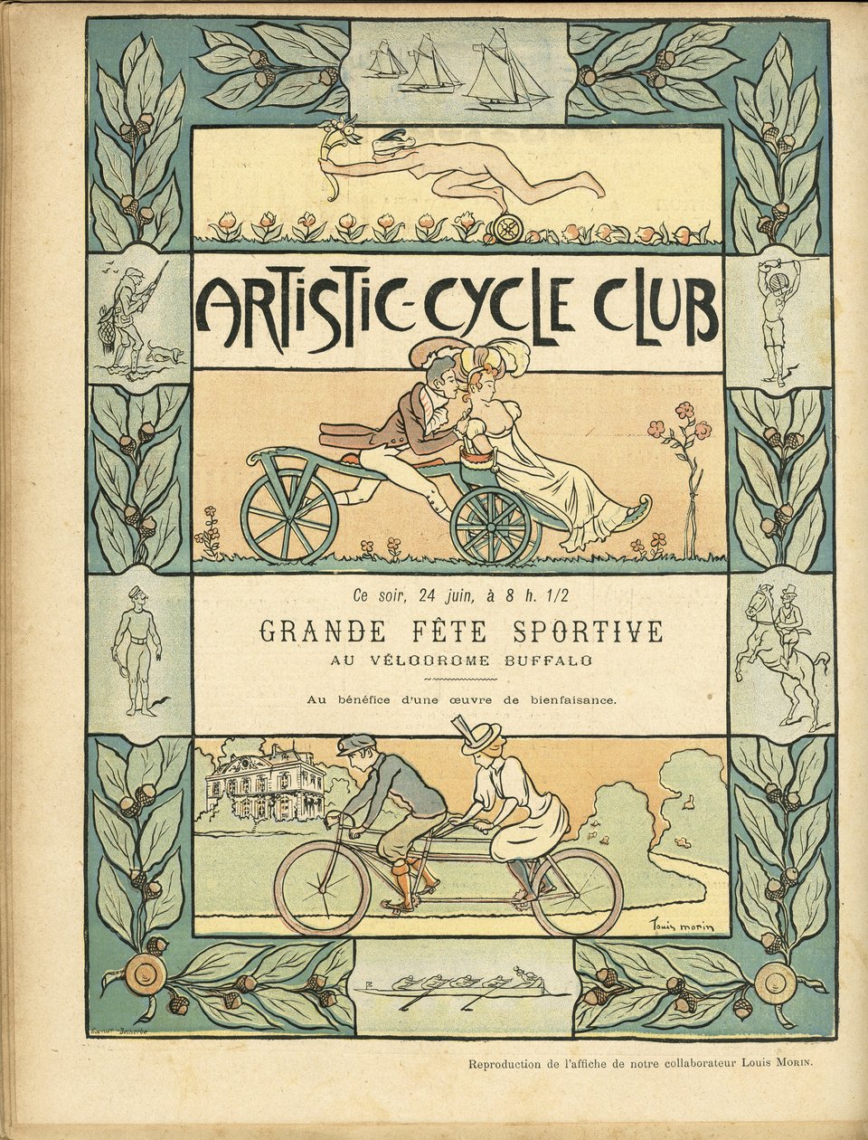 Illustration i Le Rire av Lucien Metivet
