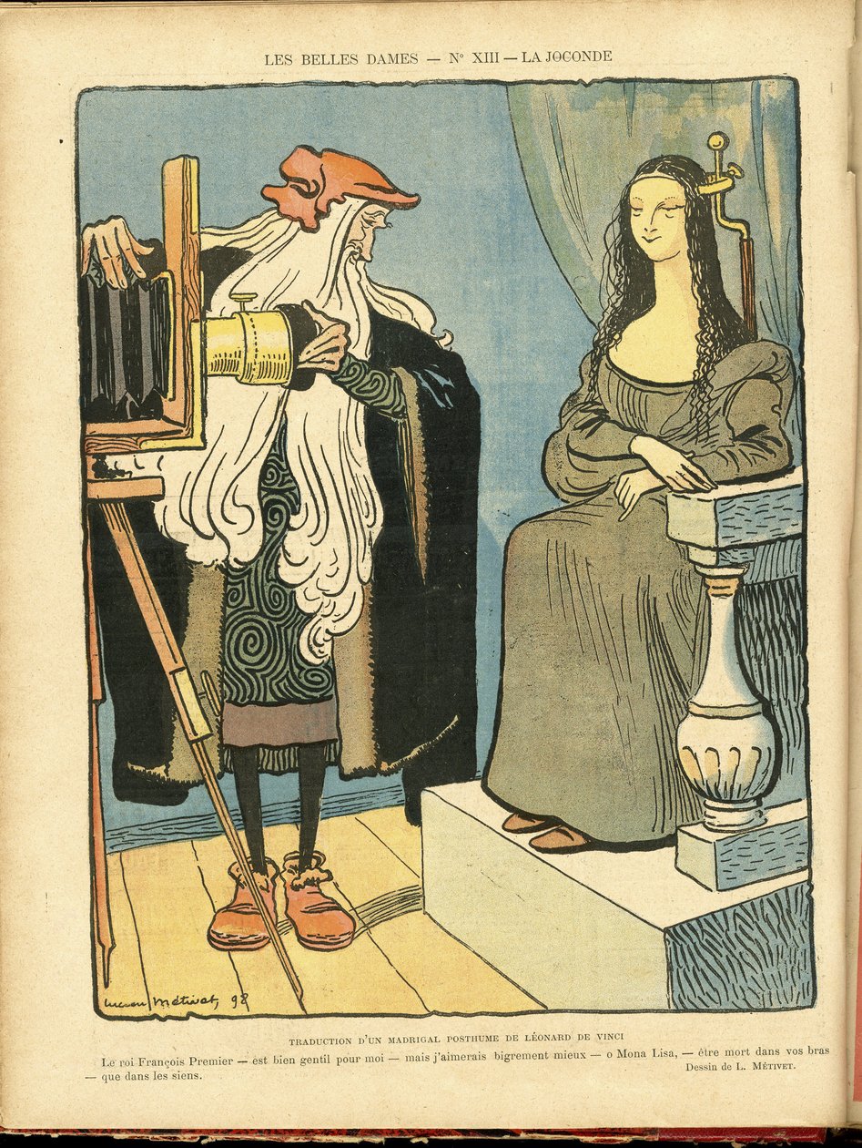 Illustration i Le Rire av Lucien Metivet