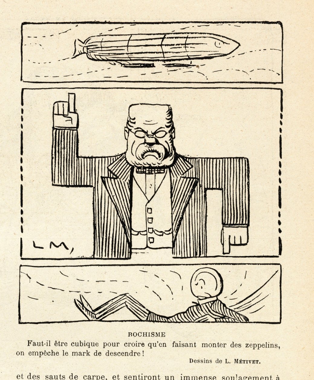 Röda skratt, satiriska i färg av Lucien Metivet