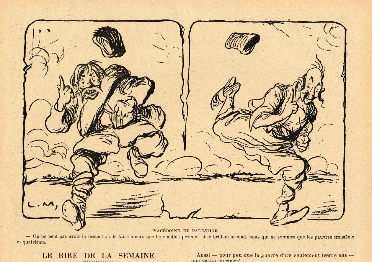 Le Rire rouge, satirisk i svartvitt av Lucien Metivet