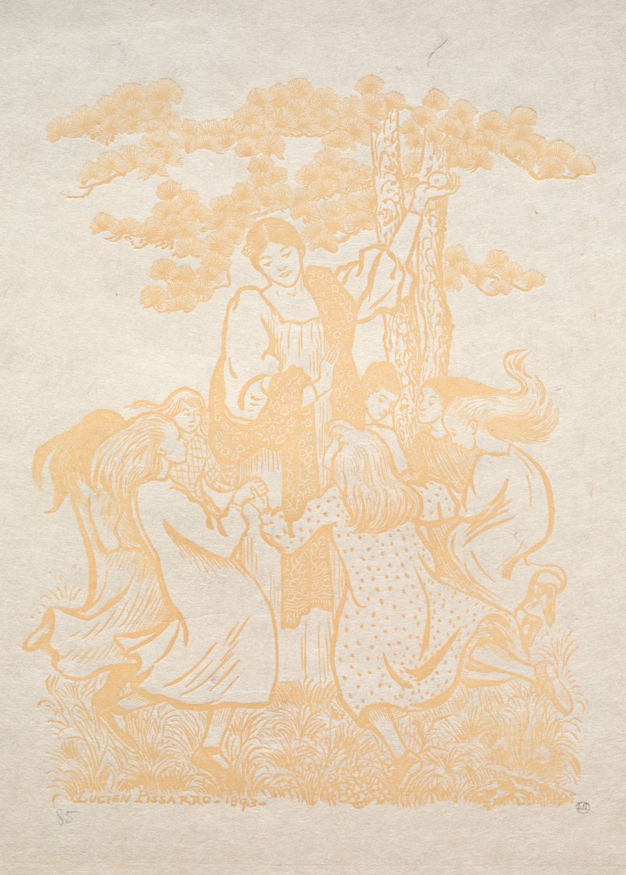Illustration 25: Rundan av Lucien Pissarro