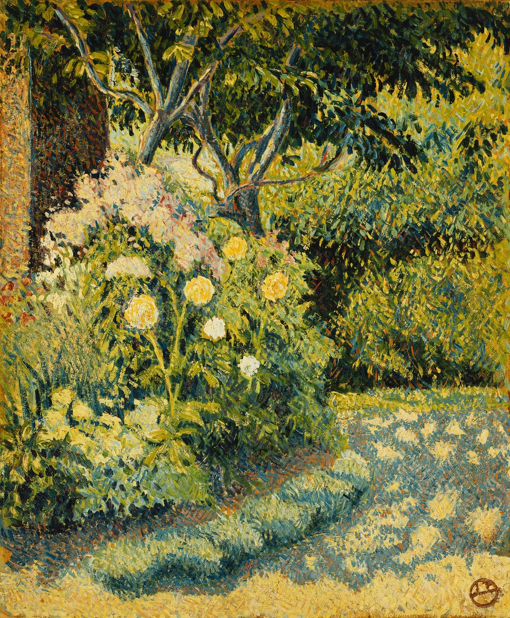 Trädgårdsstigen; Trädgårdens känsla av Lucien Pissarro