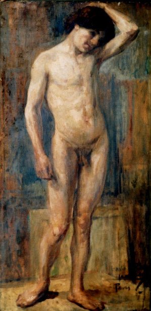  Male nudenPortugues: Nu masculinon av Lucilio de Albuquerque