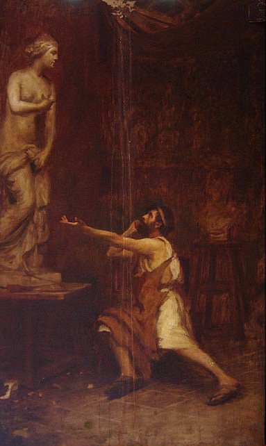  Pygmalion and GalateanPortugues: Pigmaleao e Galateian av Lucilio de Albuquerque