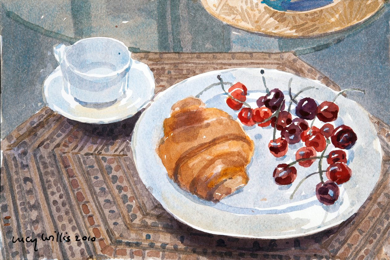 Frukost i Syrien, 2010 av Lucy Willis