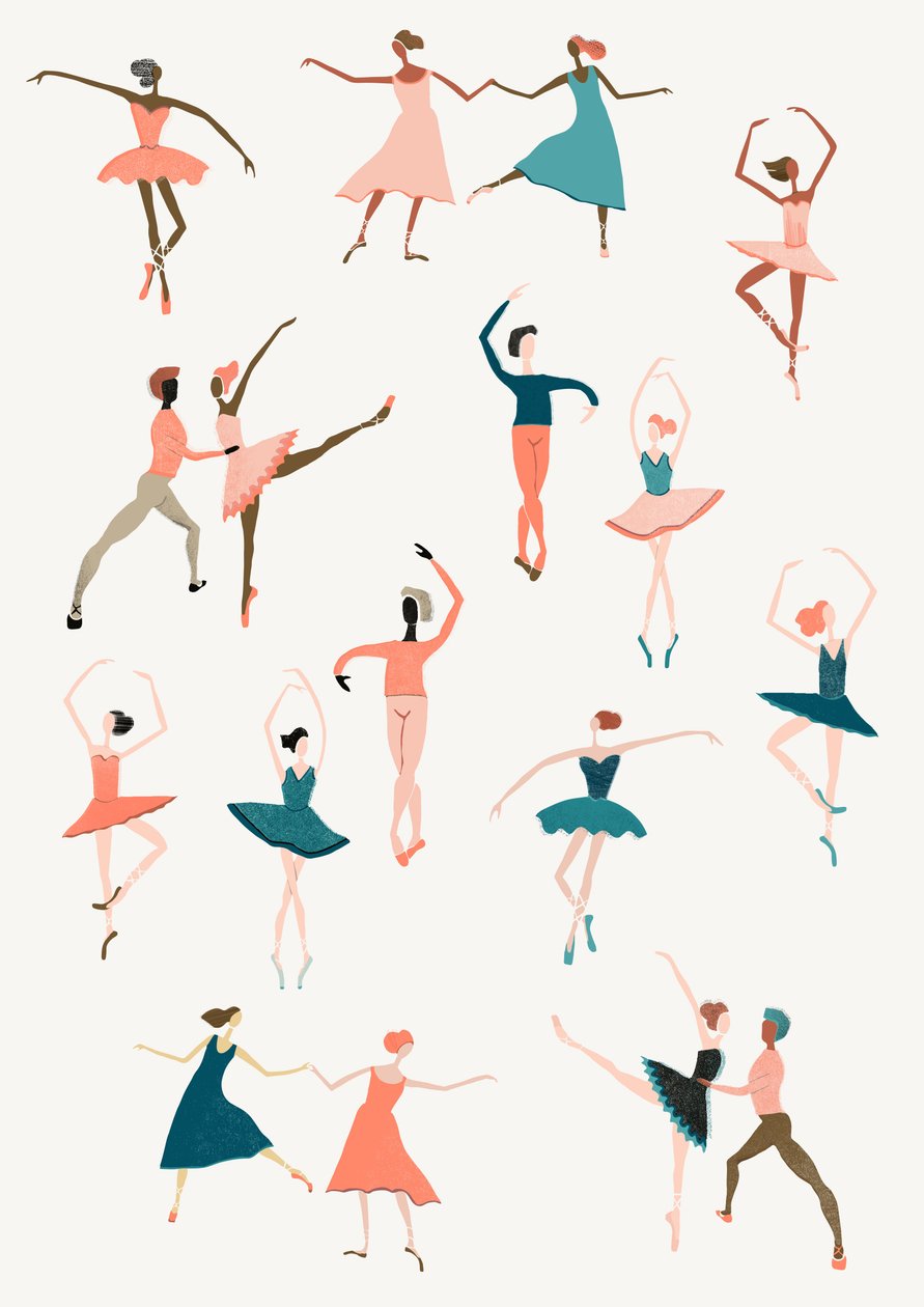 Rox Pops-baletten, 2014 (digital) av Lucy Banaji