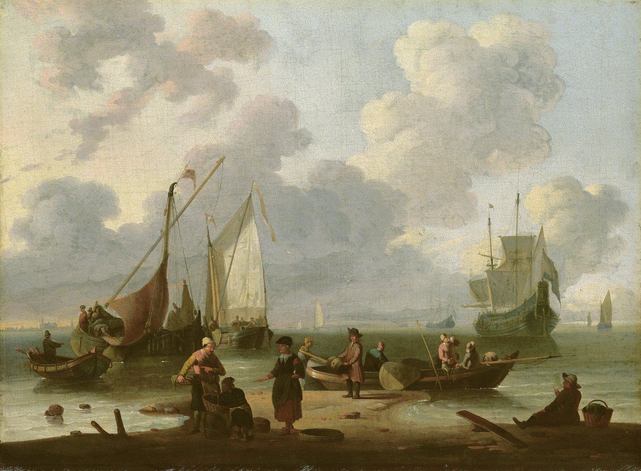 Havslandskap av Ludolf Backhuysen