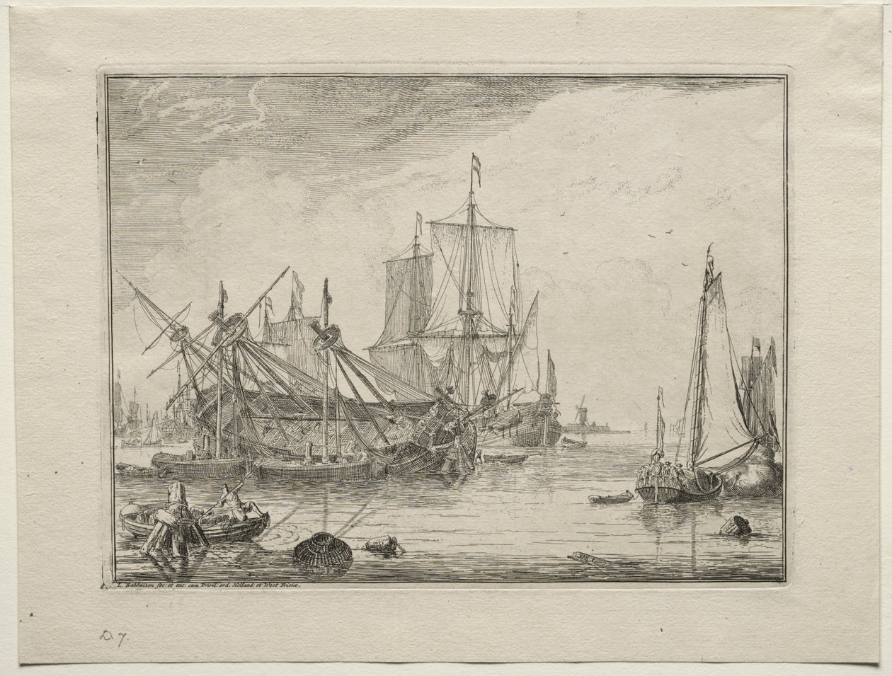 Skickas under reparation av Ludolf Backhuysen
