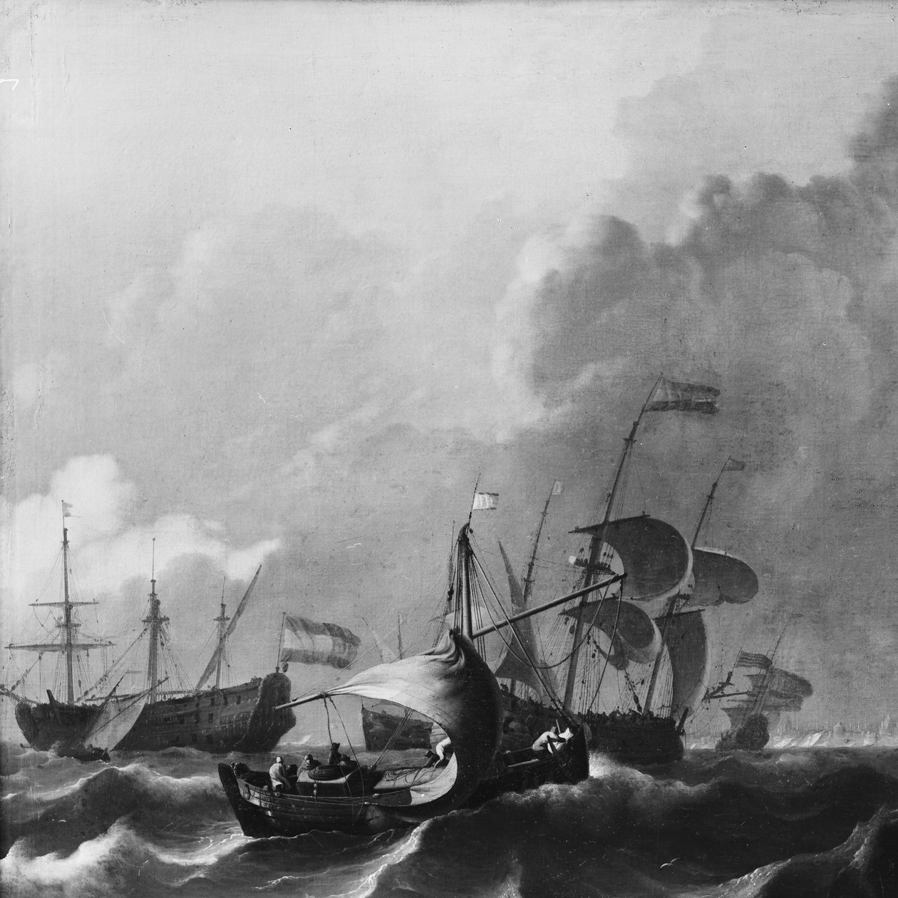 Y:et utanför Amsterdam av Ludolf Bakhuysen