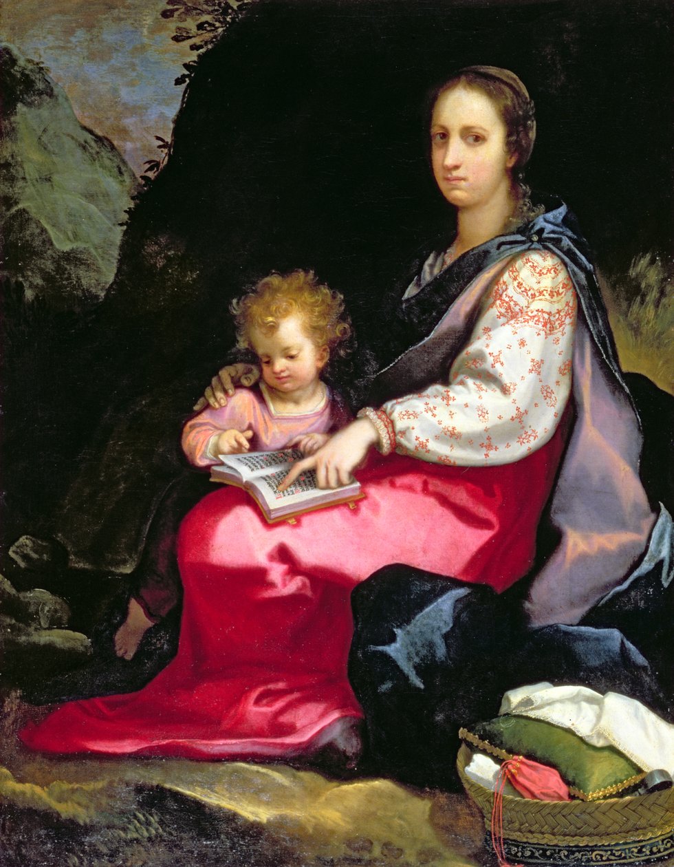 Madonna och barn av Ludovico Cardi Cigoli