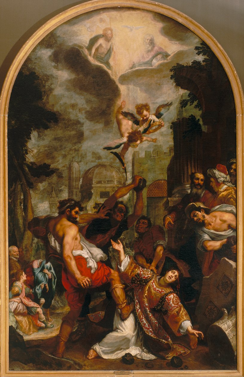 Sankt Stefans martyrskap av Ludovico Cardi Cigoli