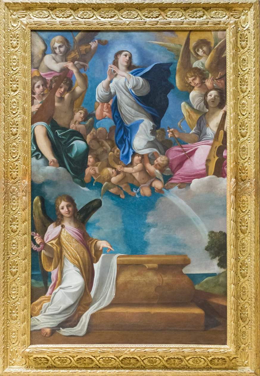 Jungfru Marie himmelsfärd av Ludovico Carracci