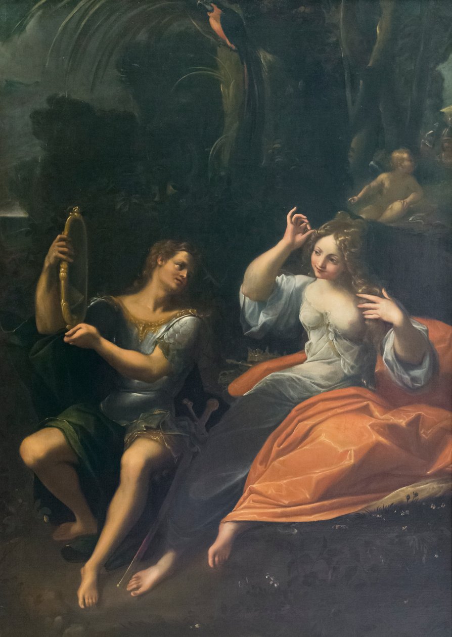 Rinaldo och Armida av Ludovico Carracci