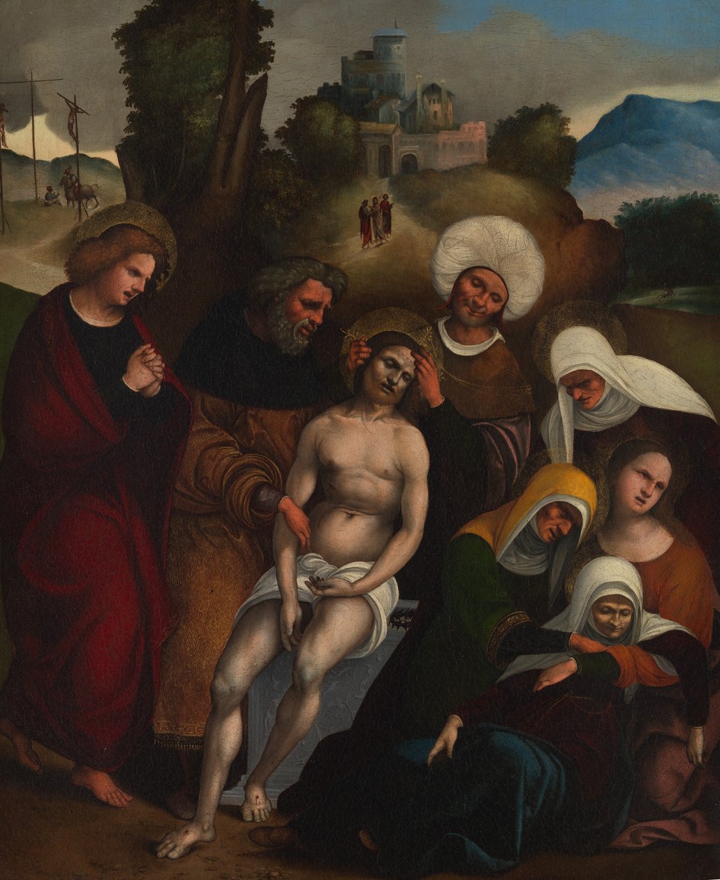 Klagovisan, ca. 1514-16. av Ludovico Mazzolino