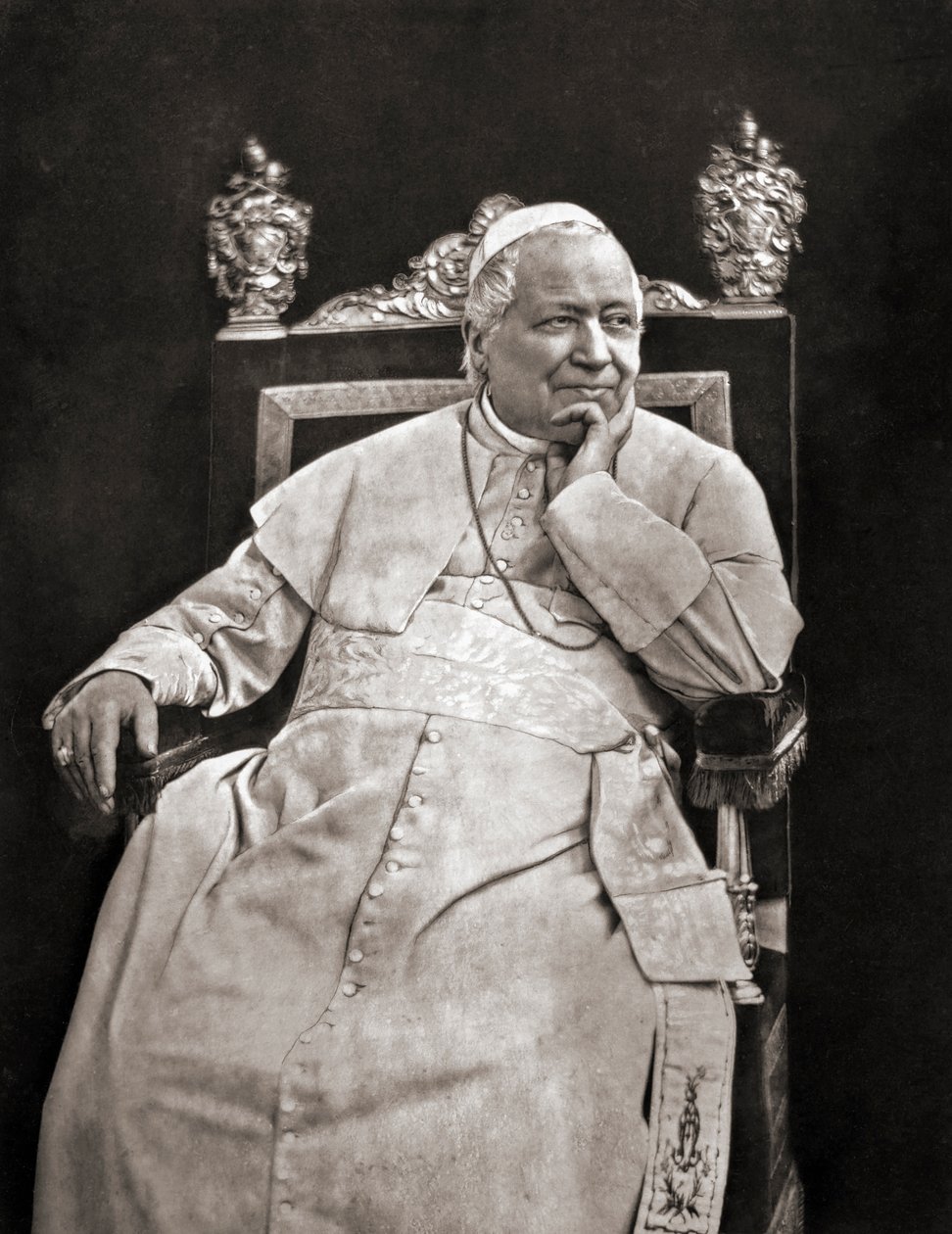 Påven Pius IX, född Giovanni Maria Mastai-Ferretti av Ludovico Tuminello