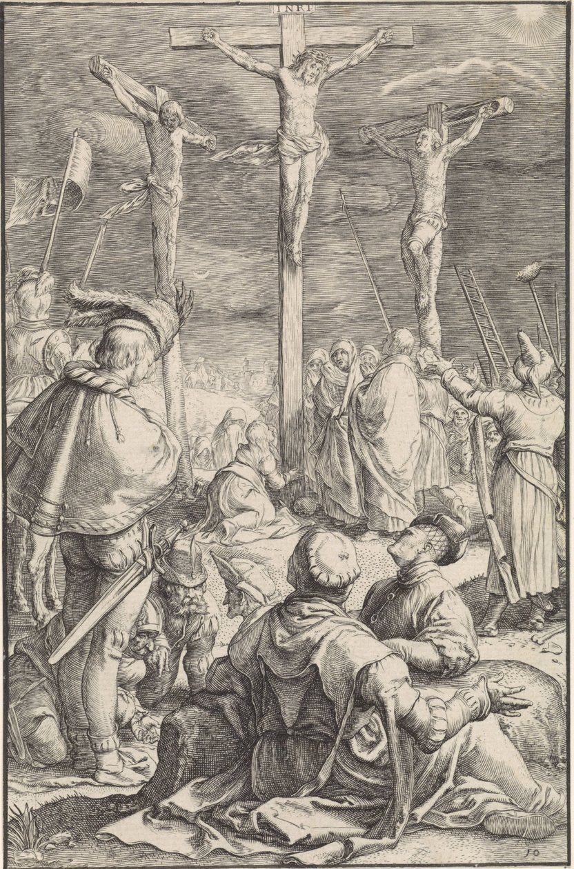 Korsfästelse The Passion (serietitel) av Ludovicus Siceram