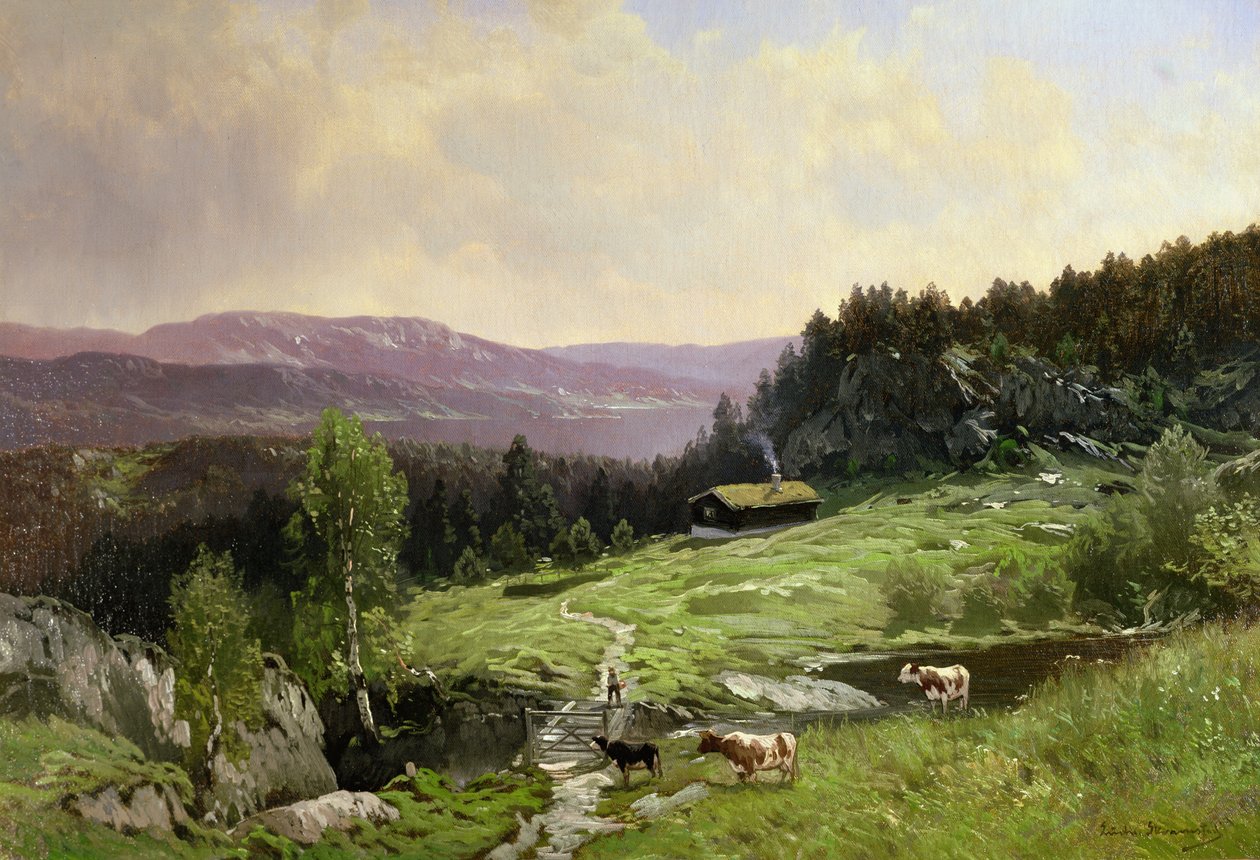 Telemark, Sydnorge av Ludvig Skramstad