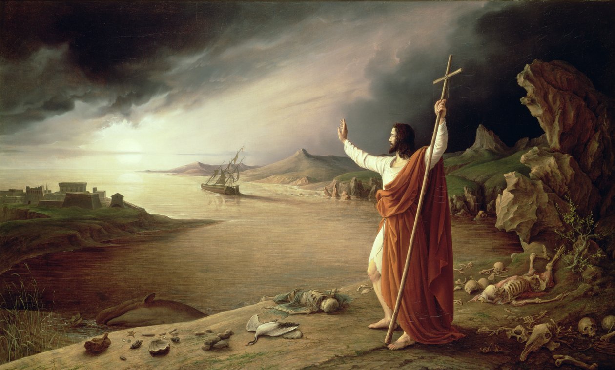 Apokalypsen, 1831 av Ludwig Ferdinand Schnorr von Carolsfeld
